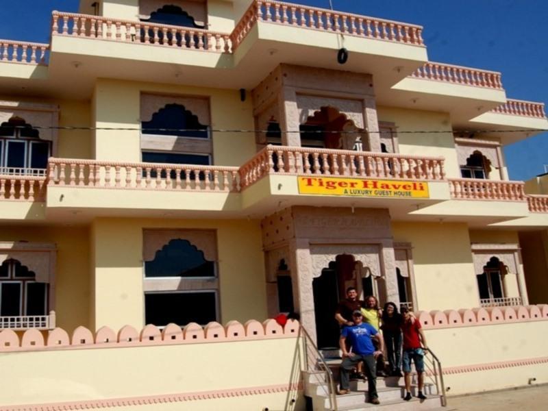 Hotel Tiger Haveli Sawai Madhopur Buitenkant foto